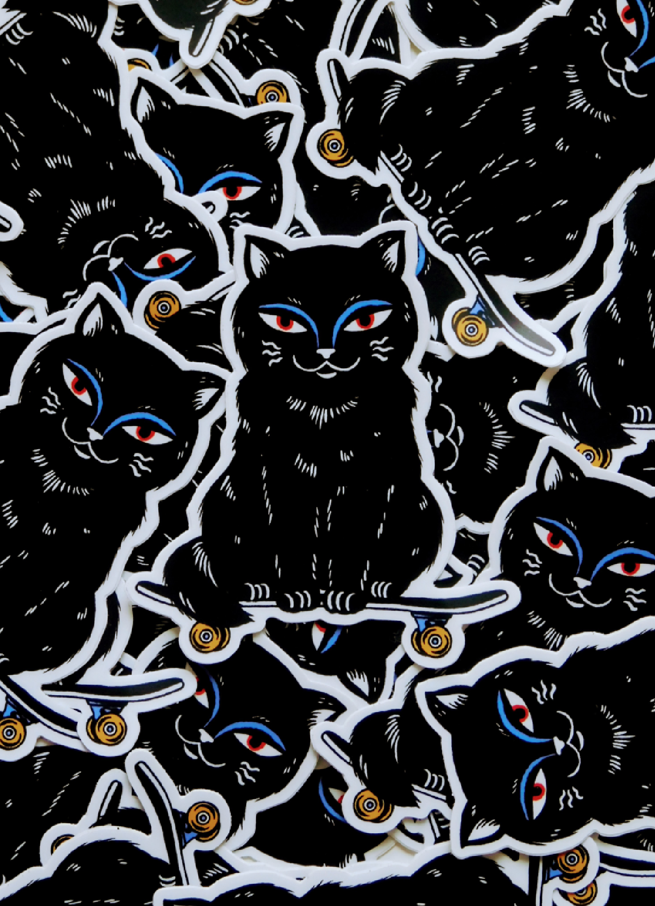 STICKER ''GATO GORDO"