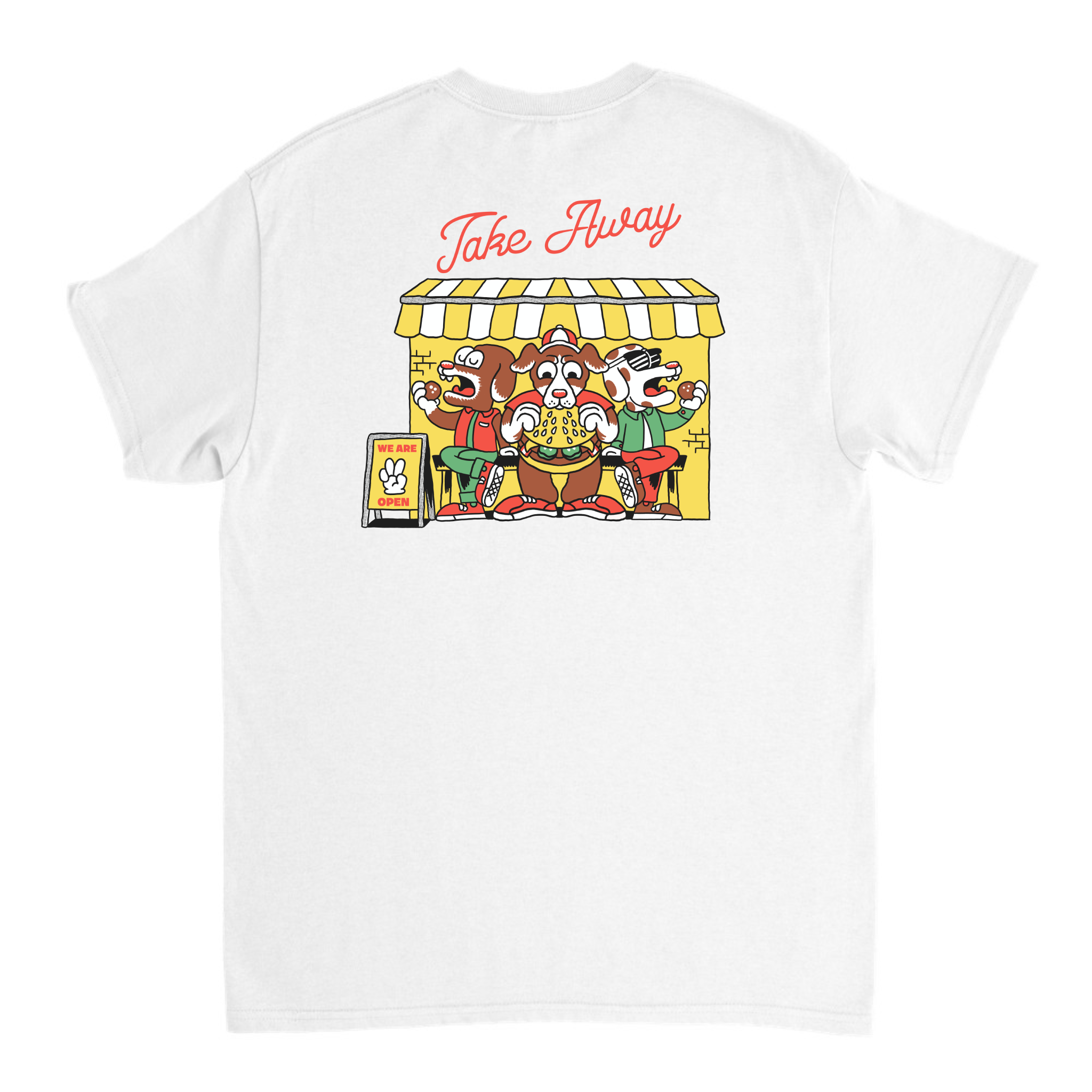 T-SHIRT "GUAPO´S DOGGS" WHITE