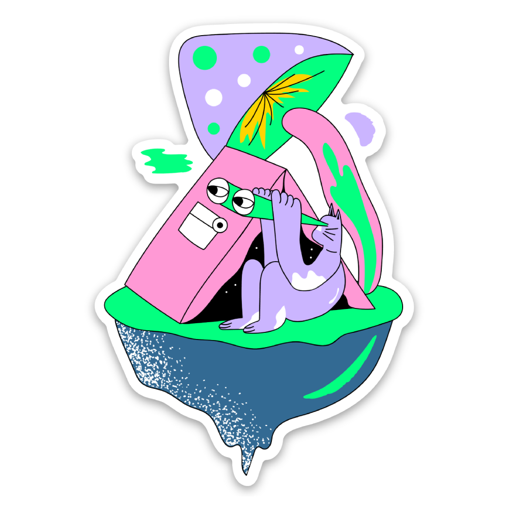 STICKER “UNDER THE VISION”